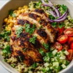 Healthy Chicken & Quinoa Dinner Bowl Recipe | Easy & Nutritious Meal