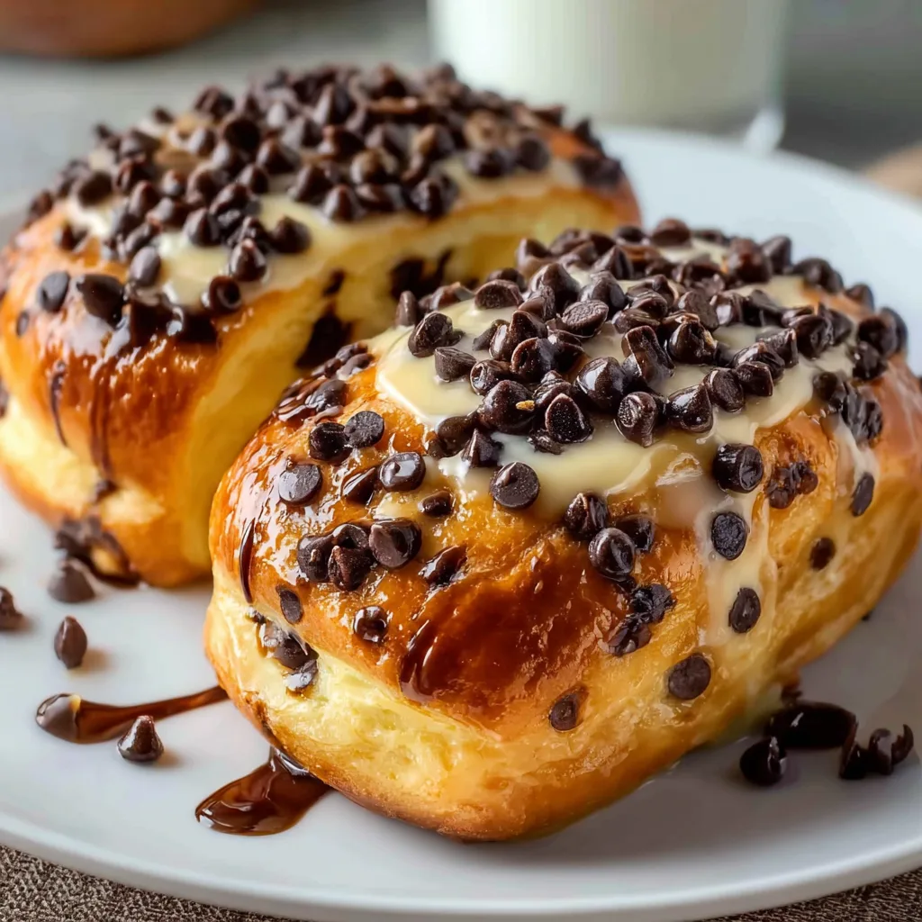 Decadent Chocolate Chip Vanilla Custard Brioche Recipe | Soft & Fluffy Delight