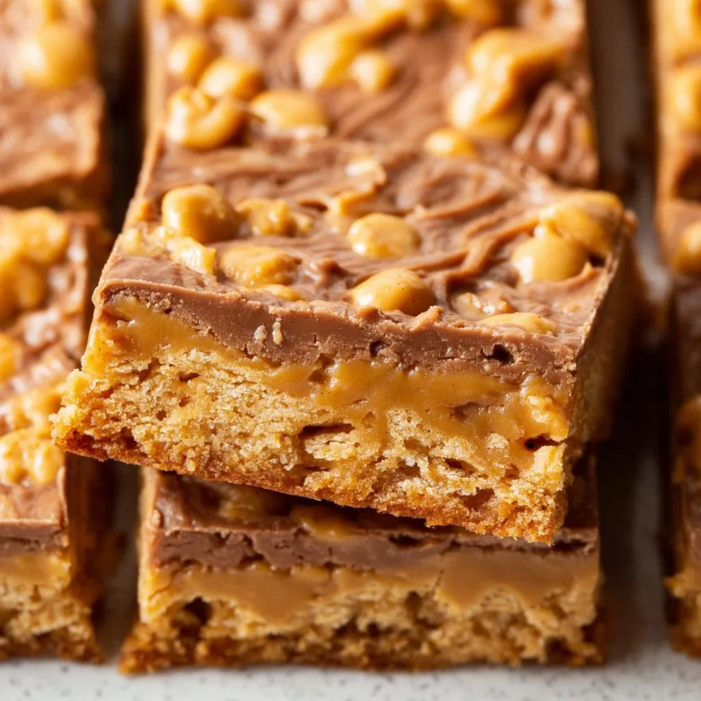 Classic Peanut Butter Lunch Lady Cookie Bars Recipe – Easy, Chewy & Delicious