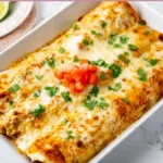 Cream Cheese Chicken Enchiladas Recipe | Easy & Creamy Dinner Idea