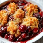Crispy Cranberry Cobbler Recipe – Easy, Delicious Holiday Dessert