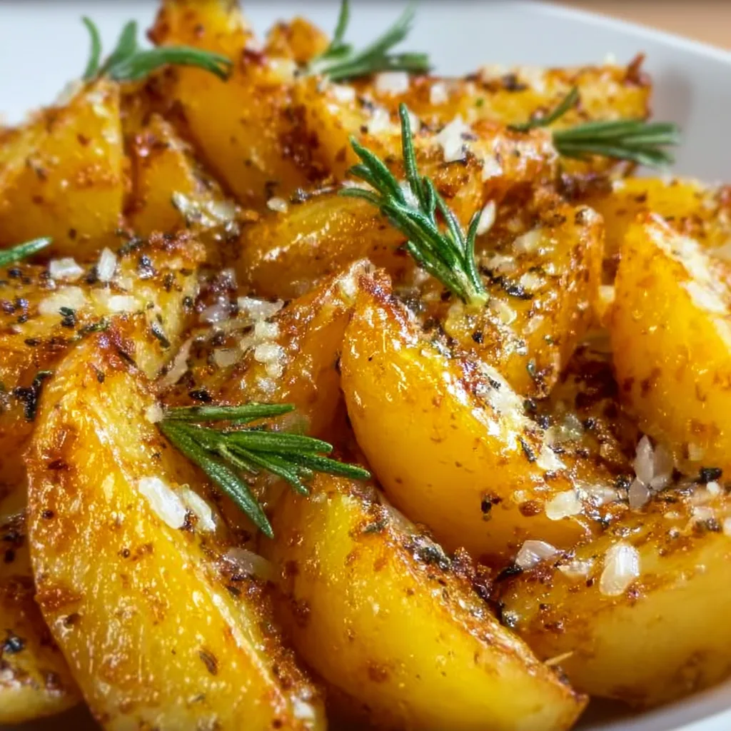 Crispy Greek Potatoes Recipe | Authentic Oven-Baked Greek Potatoes
