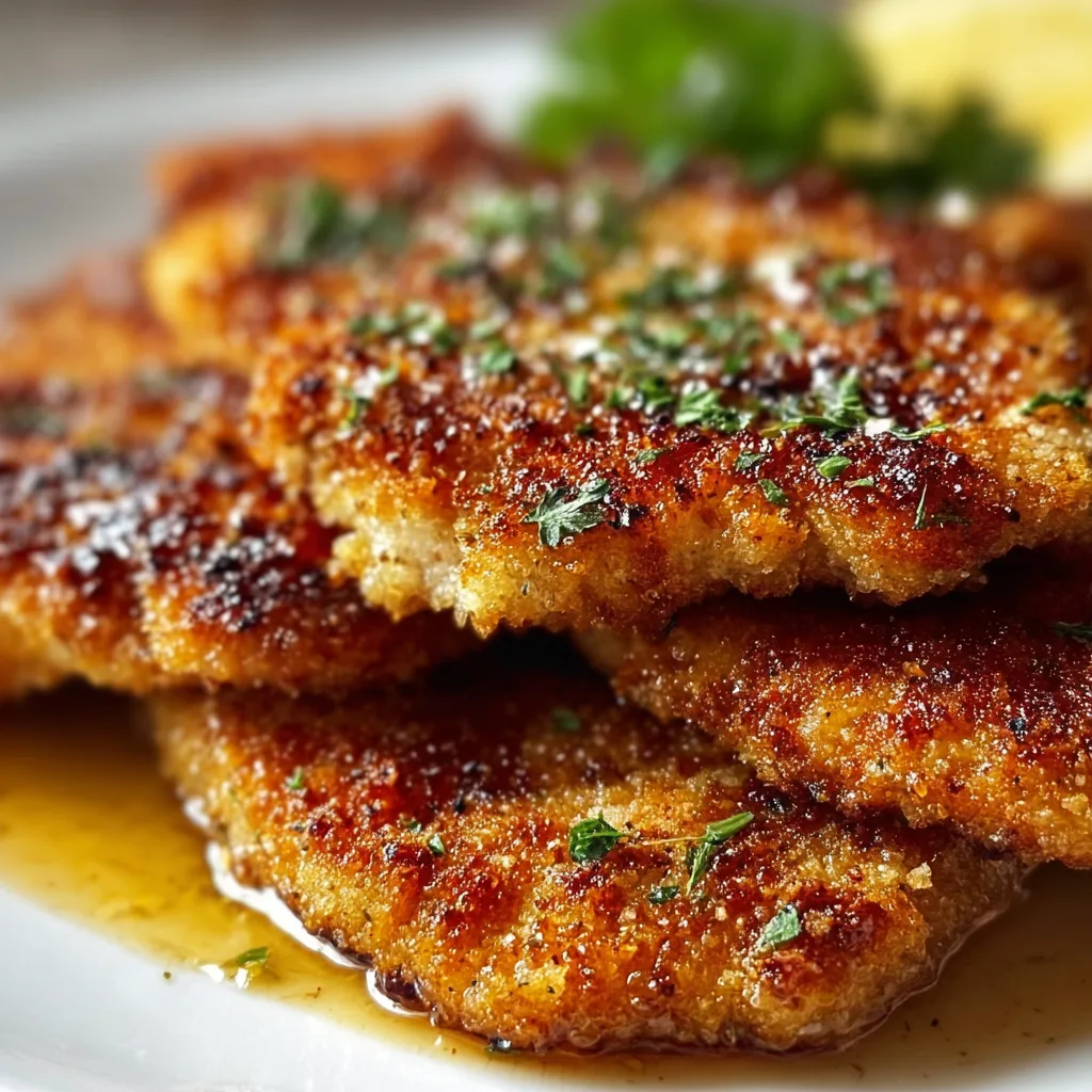 Crispy Italian Chicken Cutlets Recipe | Easy Homemade Italian Chicken