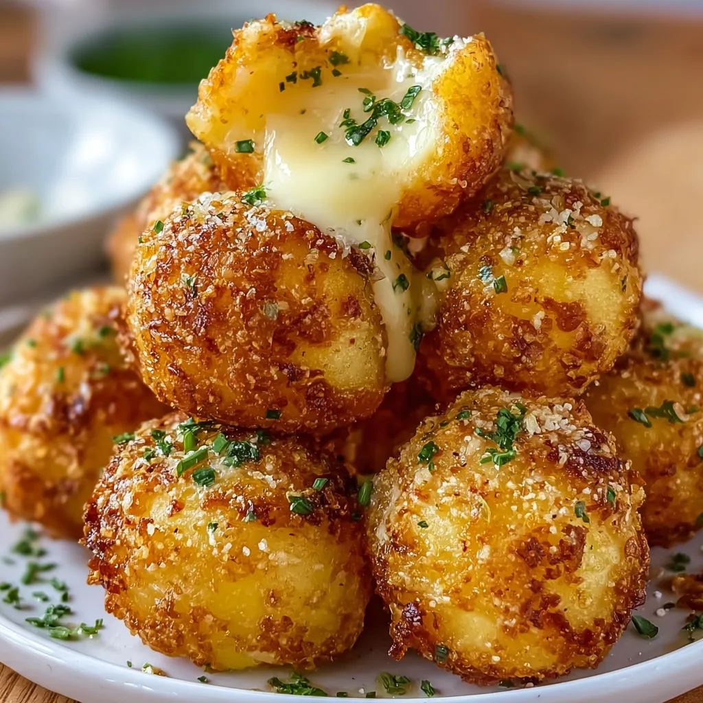 Crispy Potato Cheese Bombs Recipe – Easy, Cheesy & Delicious Snack