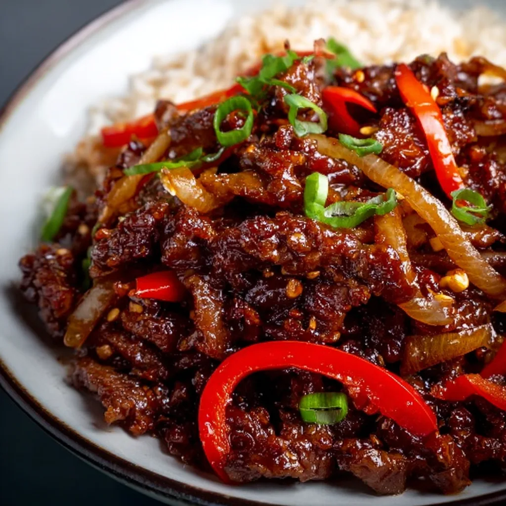Crispy Chilli Beef Recipe | Easy Spicy Crispy Beef Stir-Fry