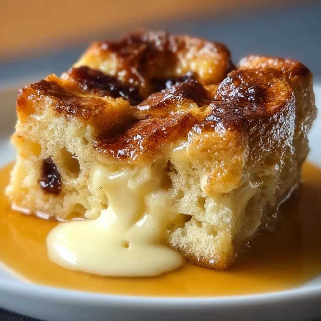 Delicious Custard Bread Pudding Recipe | Easy & Creamy Dessert Idea