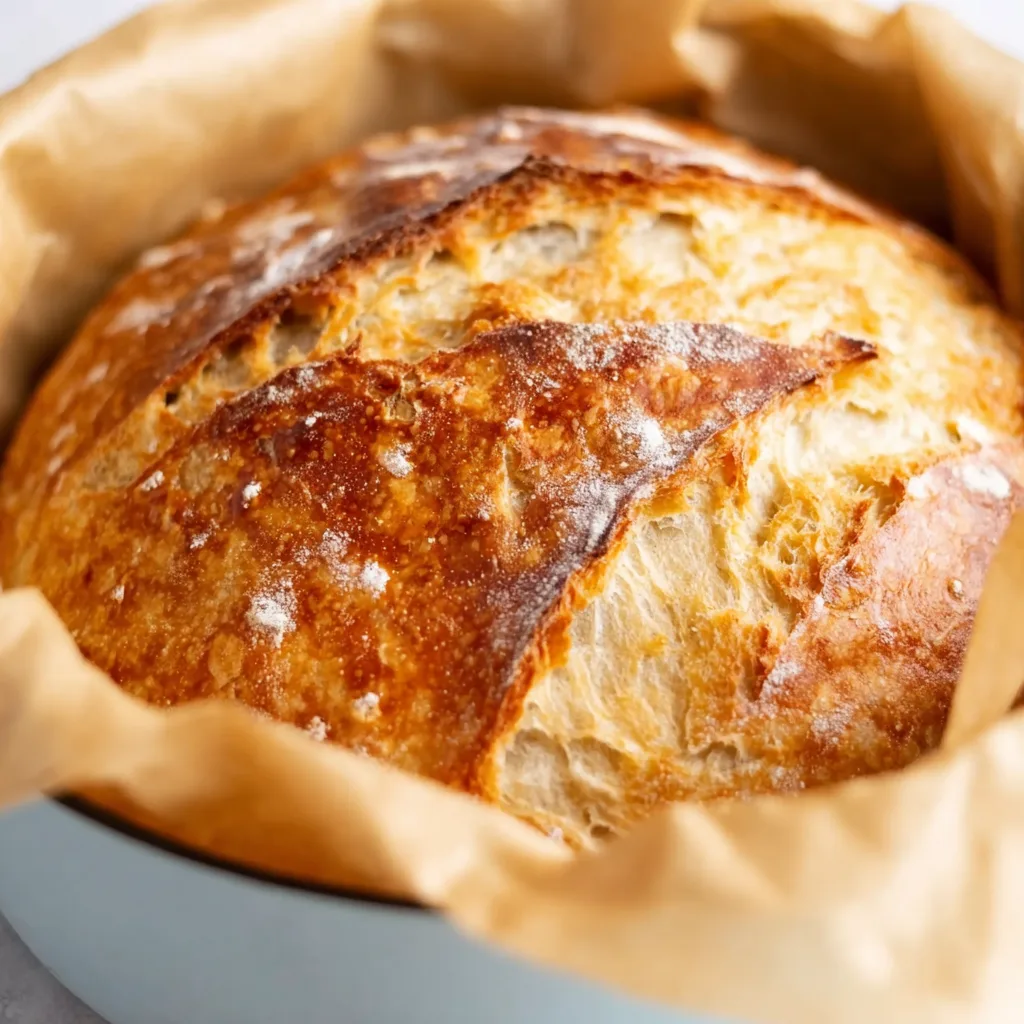 Easy Dutch Oven No-Knead Crusty Bread Recipe | Perfect Homemade Bread
