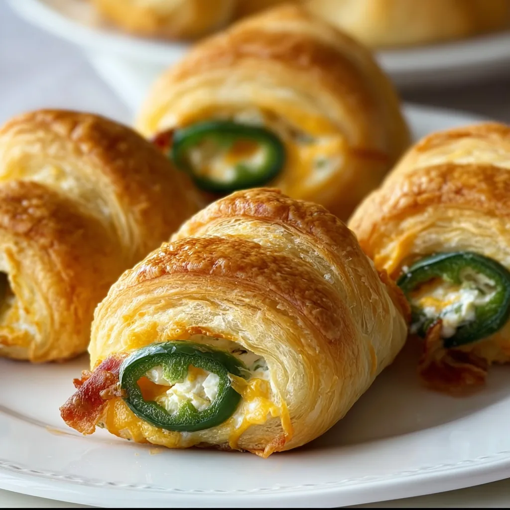 Easy Jalapeño Popper Crescent Rolls Recipe | Quick & Delicious Appetizer