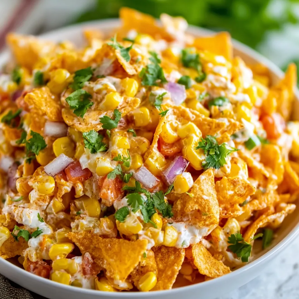 Delicious Fritos Corn Salad Recipe | Easy & Crunchy Corn Salad Ideas