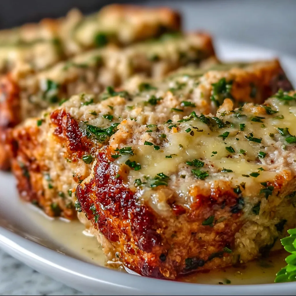 Garlic Parmesan Chicken Meatloaf Recipe | Easy & Delicious Dinner Idea