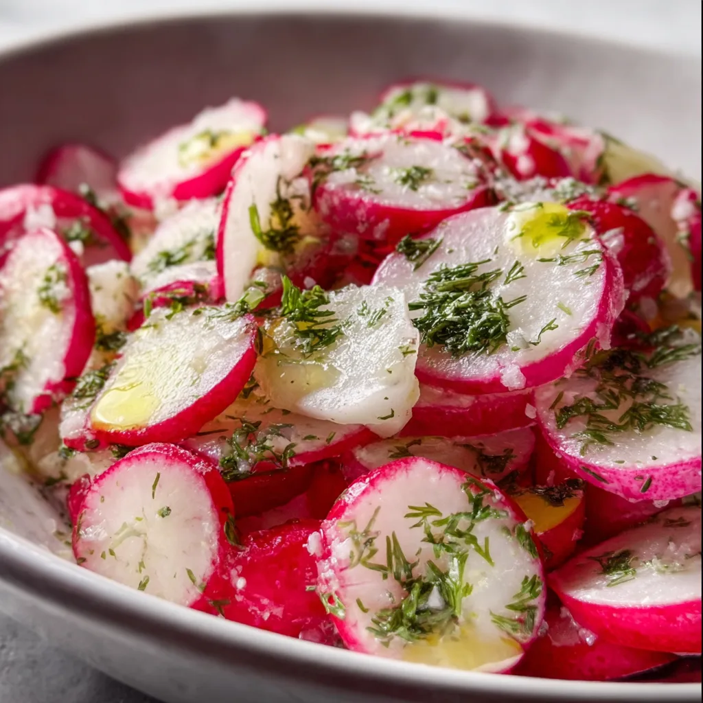 Gordon Ramsay-Inspired Radish Salad Recipe | Fresh & Flavorful Side Dish