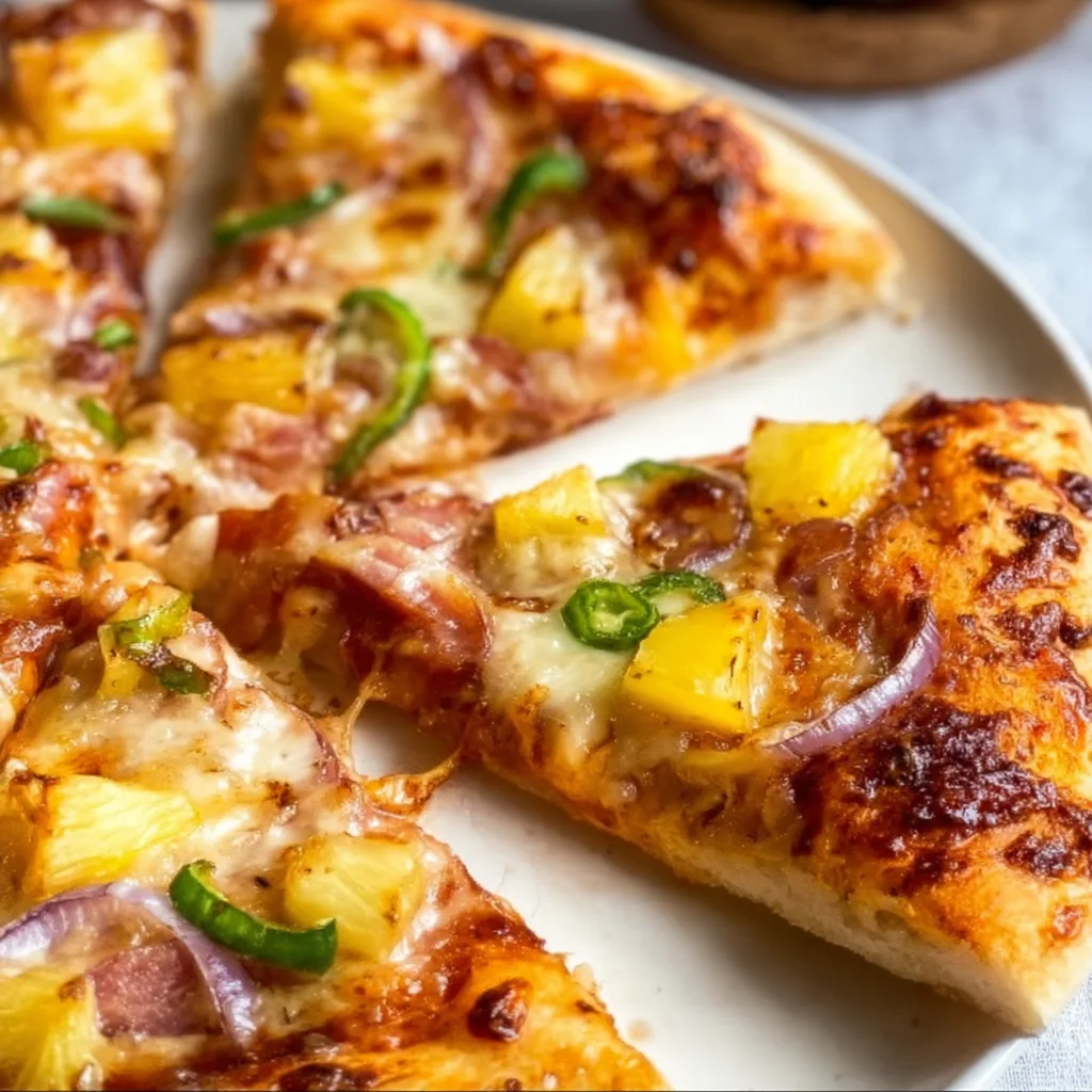 Delicious Homemade Hawaiian Pizza Recipe | Easy & Authentic Flavor