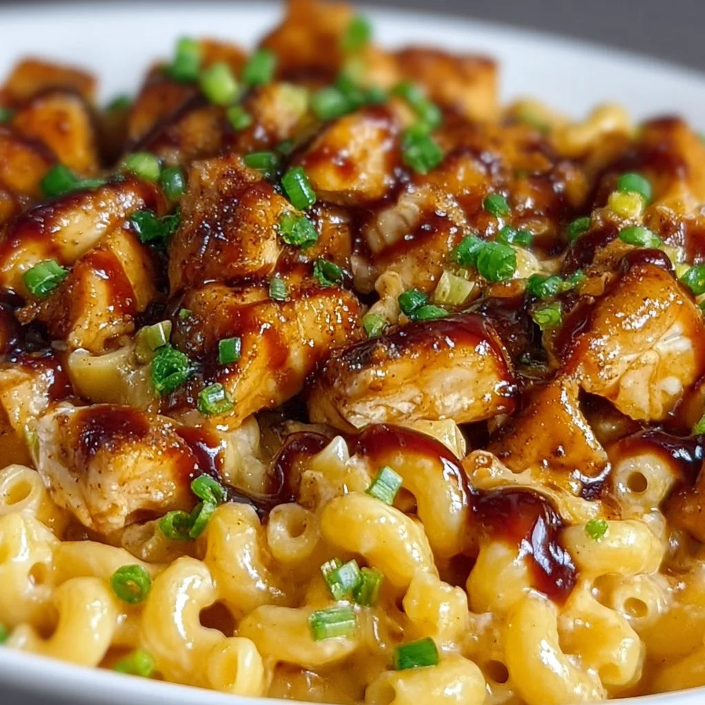 Honey BBQ Chicken Mac & Cheese Recipe | Easy & Delicious Comfort Food