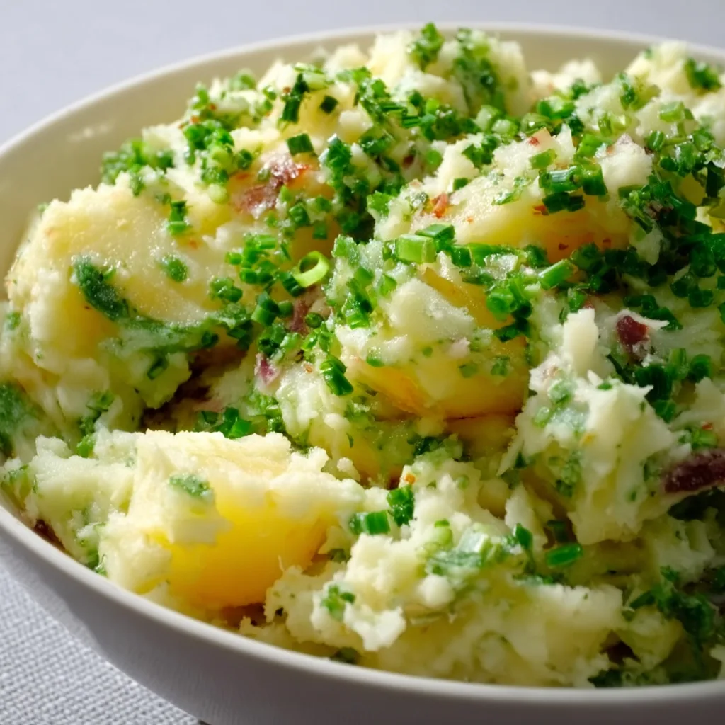 Traditional Irish Colcannon Potatoes Recipe | Authentic & Creamy Mash