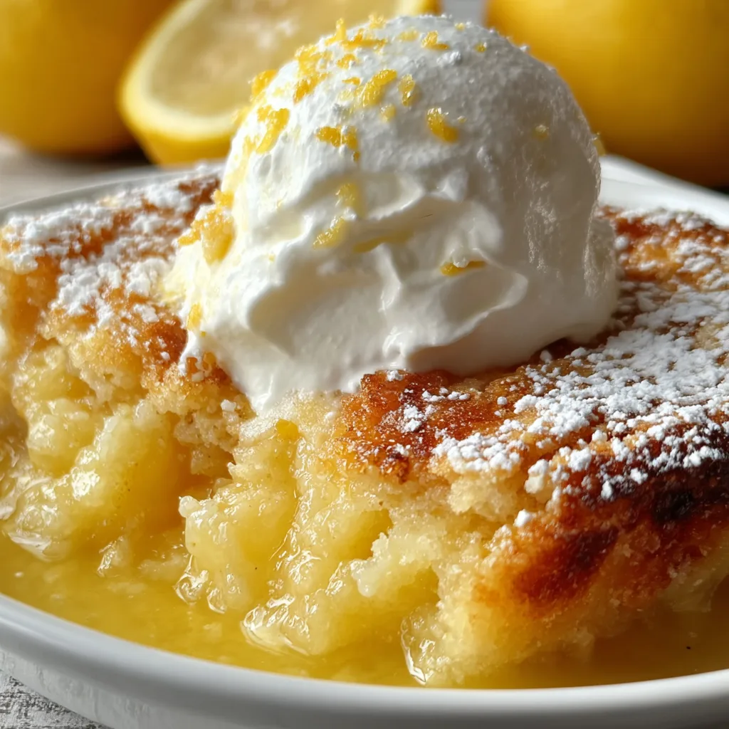 Delicious Lemon Cobbler Dessert Recipe | Easy & Refreshing Treat