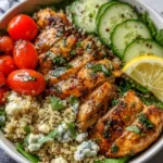 Lemon Herb Grilled Chicken Quinoa Bowl – Healthy & Flavorful Recipe