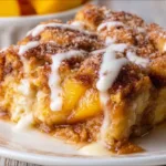 Delicious Peach Bread Pudding Recipe | Easy & Creamy Dessert Idea