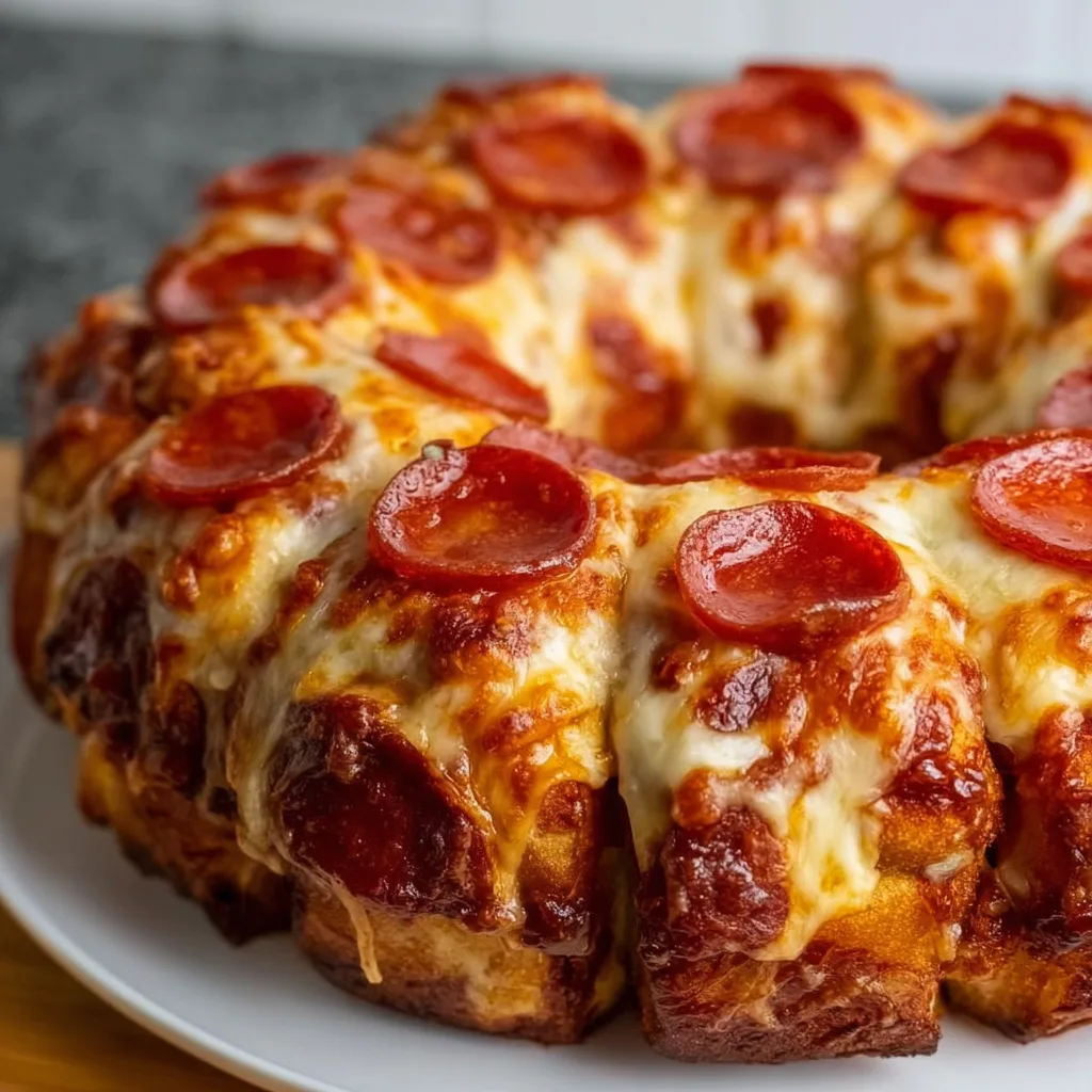 Delicious Pepperoni Pizza Monkey Bread Recipe | Easy & Savory Snack 3 Delicious Pepperoni Pizza Monkey Bread Recipe | Easy & Savory Snack