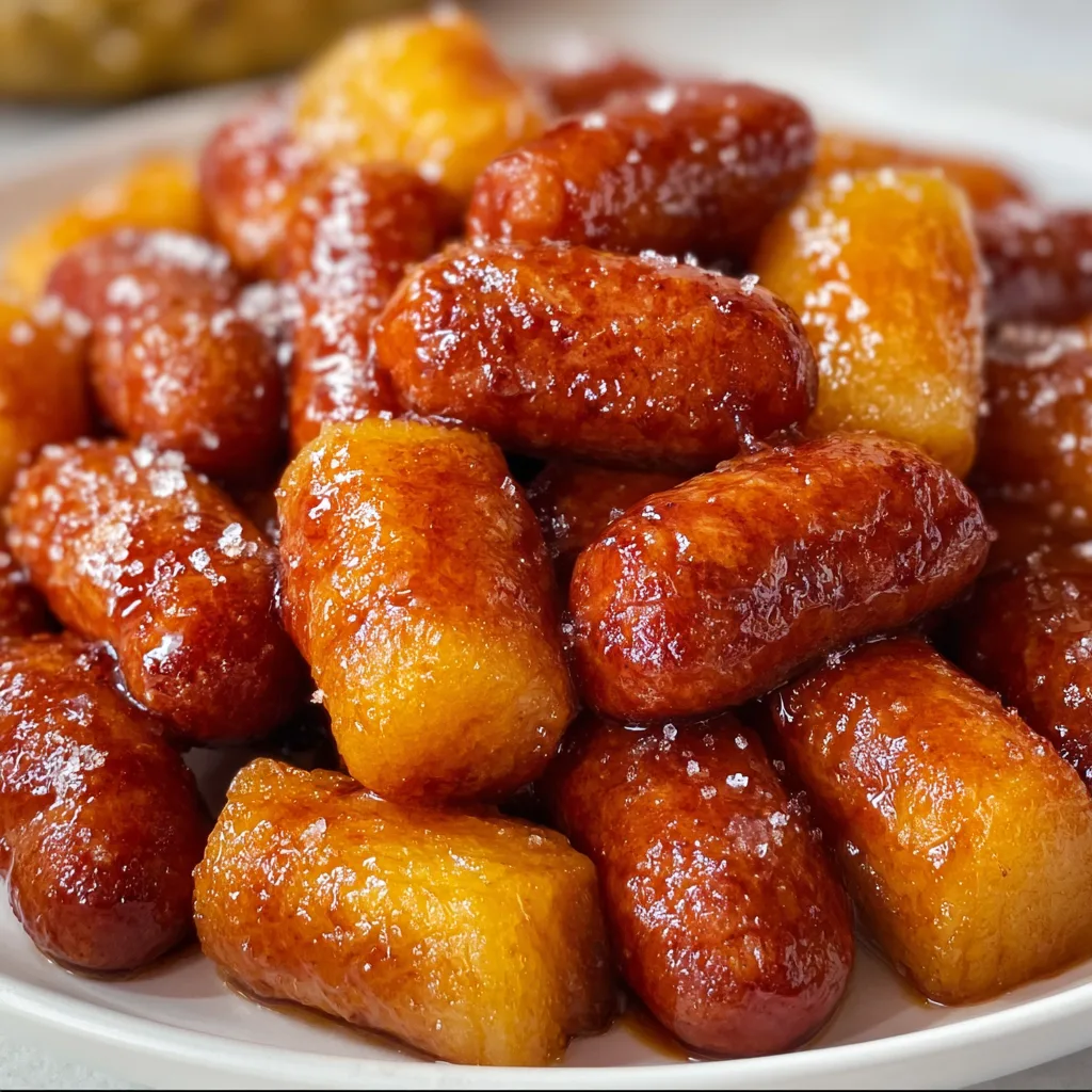 Delicious Pineapple Brown Sugar Mississippi Lil’ Smokies Bites Recipe | Sweet & Savory Snack