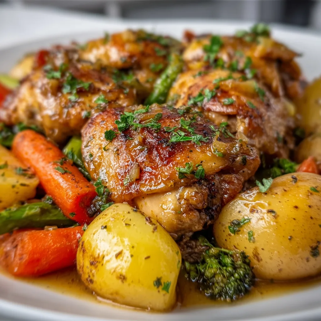 Slow Cooker Honey Garlic Chicken and Veggies Recipe – Easy, Healthy & Delicious!