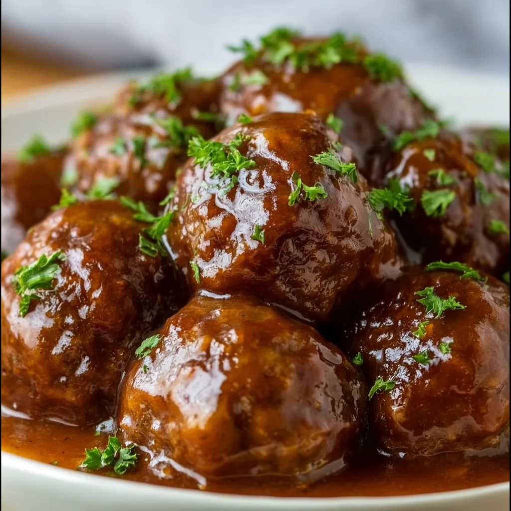 Slow Cooker Salisbury Steak Meatballs Recipe – Easy & Delicious Meal