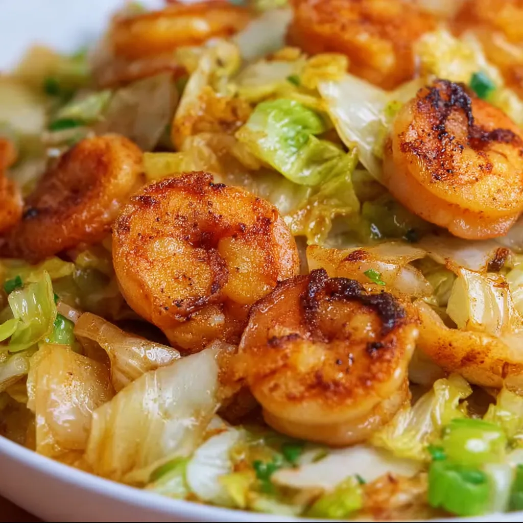 Southern Fried Cabbage with Shrimp Recipe | Easy, Flavorful Southern Comfort Food