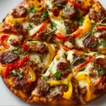 Spicy Sausage & Pepper Pizza | Bold & Flavorful Italian Favorite