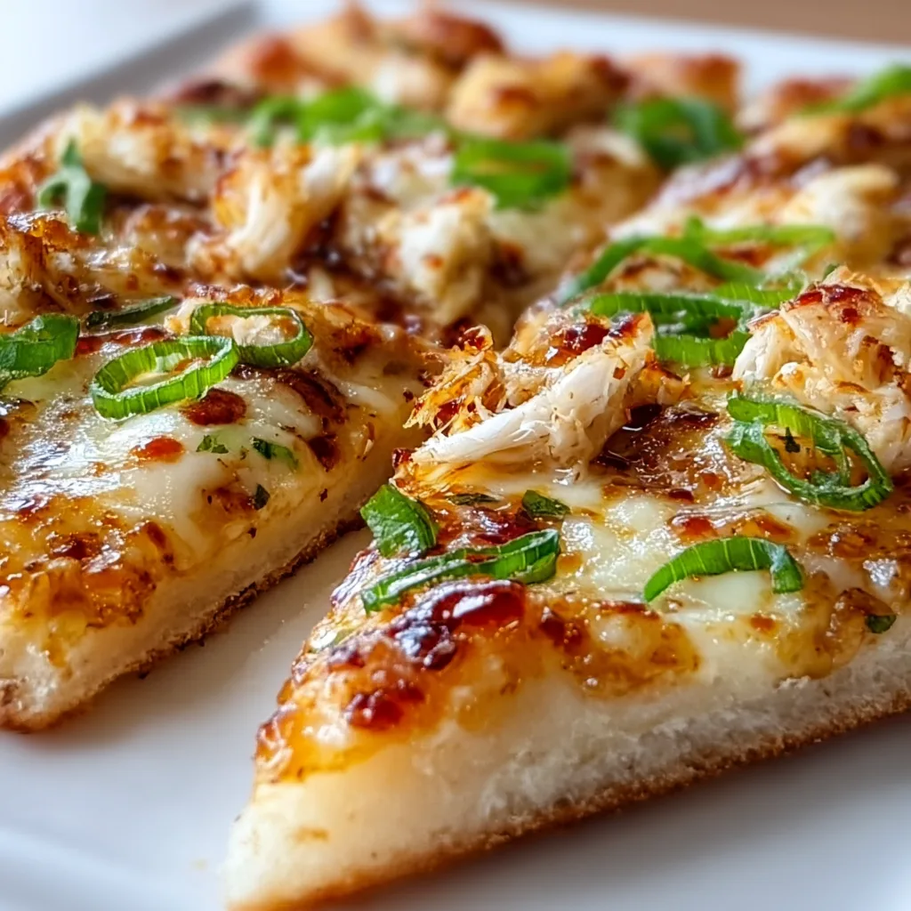Sweet Asian Chili Crab Rangoon Pizza | Unique Fusion Pizza Recipe