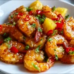 Sweet Chili Pineapple Shrimp Recipe | Spicy & Sweet Seafood Delight