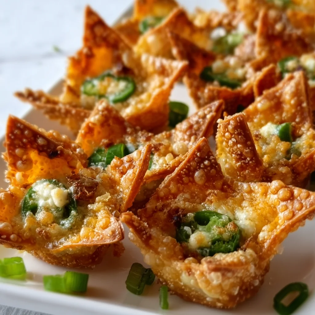 Spicy Wonton Jalapeno Poppers Recipe | Easy & Delicious Appetizer