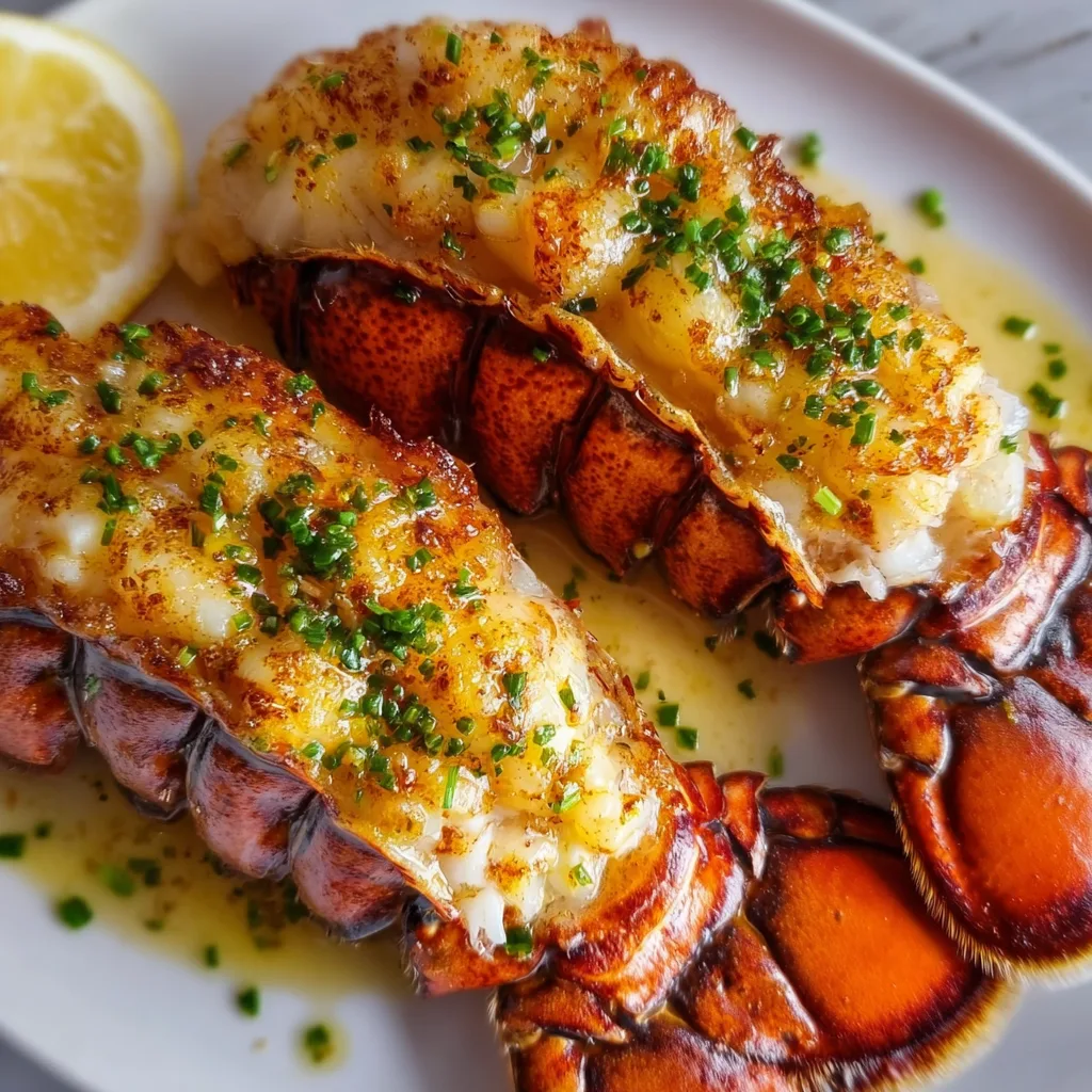 Delicious Baked Lobster Tails with Garlic Butter Recipe | Easy Seafood Dinner
