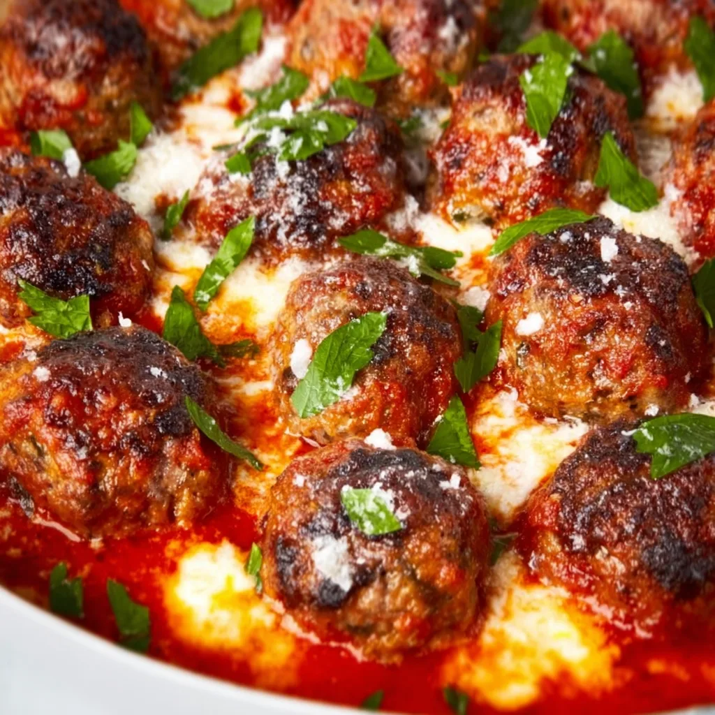 Delicious Baked Ricotta Meatballs Recipe | Easy & Healthy Dinner Idea