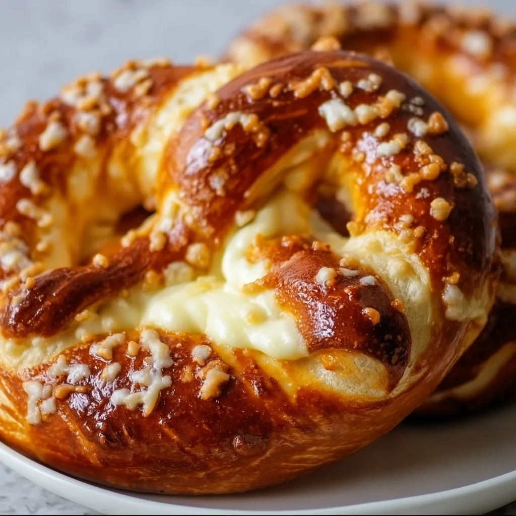 Delicious Cheese Stuffed Pretzels Recipe | Easy & Cheesy Snack Ideas