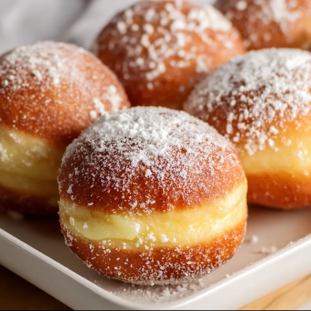Bomboloni - Authentic Italian Doughnuts | Soft & Sweet Italian Treats