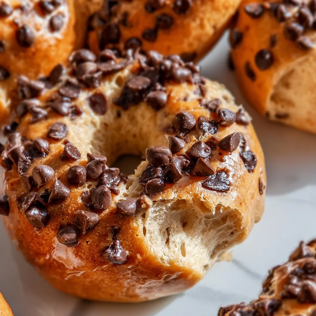 Delicious Chocolate Chip Protein Bagels – Healthy & Easy Recipe