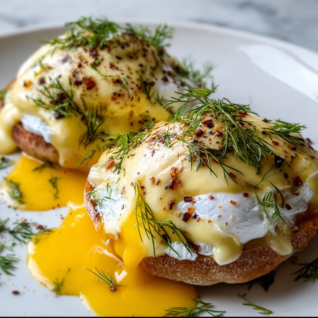 Çılbır Eggs Benedict Fusion – Unique Turkish-Inspired Breakfast Delight