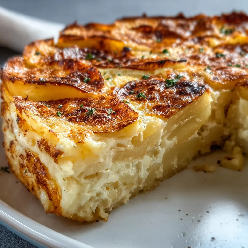 Creamy Cheese and Potato Pie Recipe | Easy Comfort Food Delight