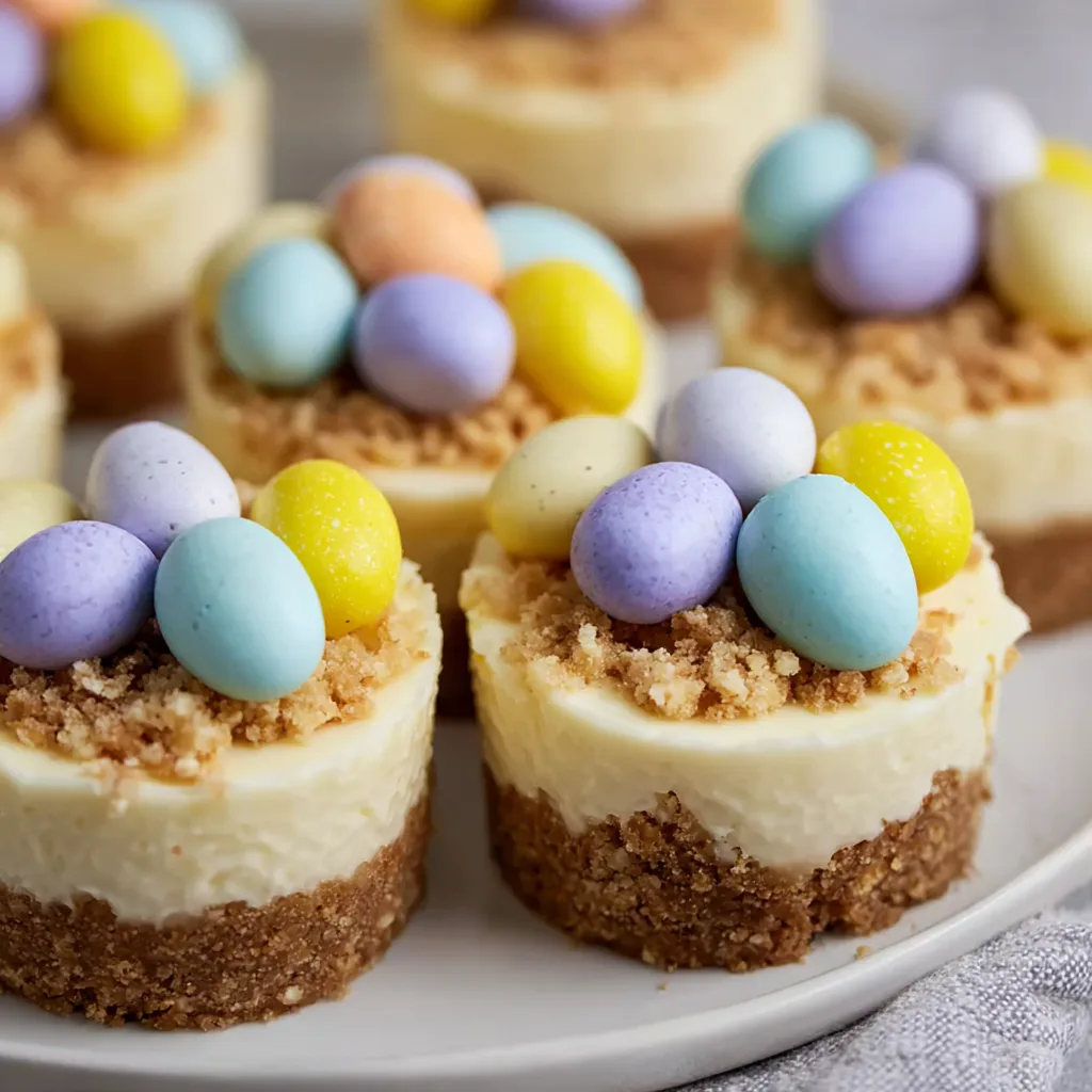 Delicious Easter Mini Egg Cheesecakes Recipe | Perfect Spring Dessert