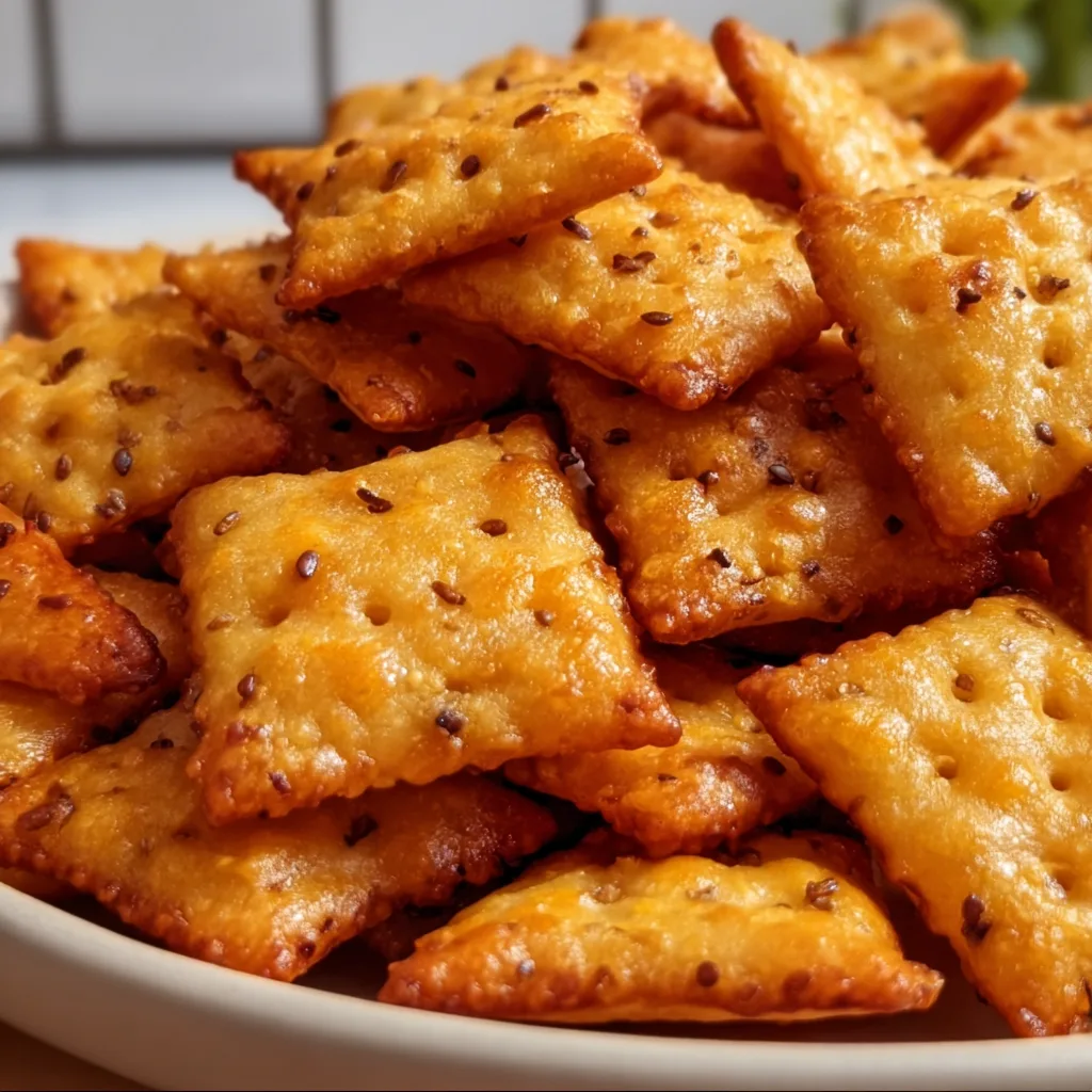 Crunchy Sourdough Cheez-Its Snack Crackers | Bold & Cheesy Flavor