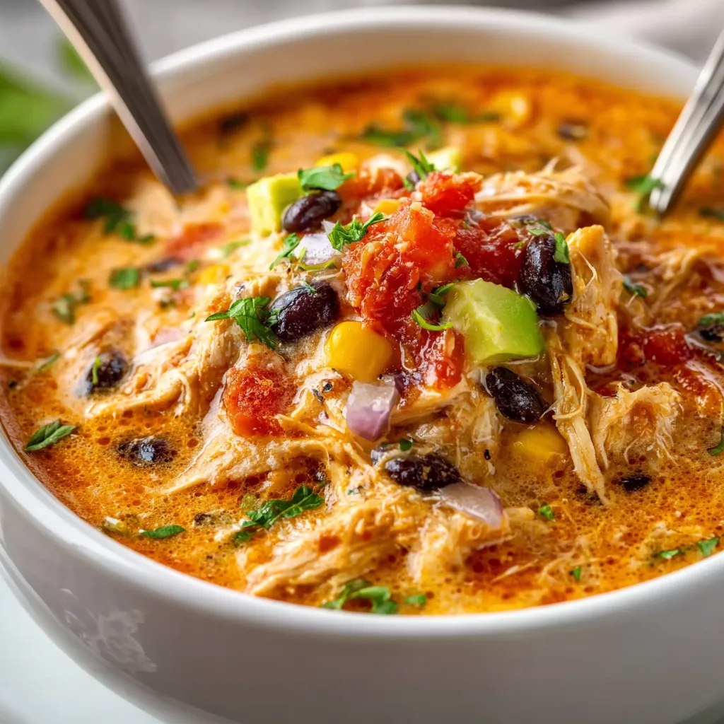 Hearty Crack Chicken Chili Soup Recipe | Easy & Delicious Comfort Food