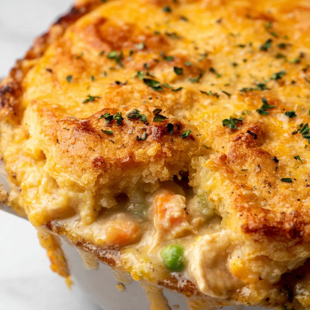 Gluten-Free Cheddar Bay Chicken Pot Pie Recipe | Delicious & Easy