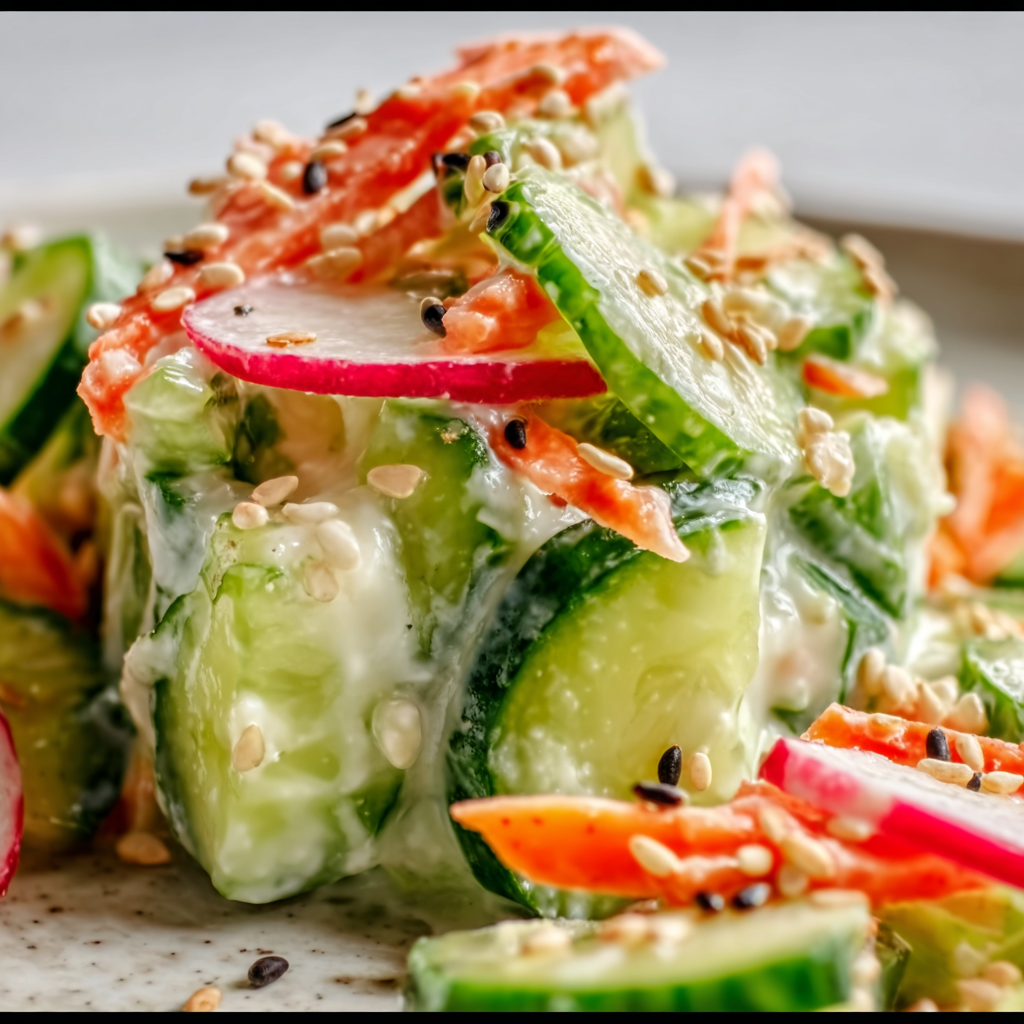 California Roll Cucumber Salad Recipe | Fresh & Easy Japanese-Inspired Salad