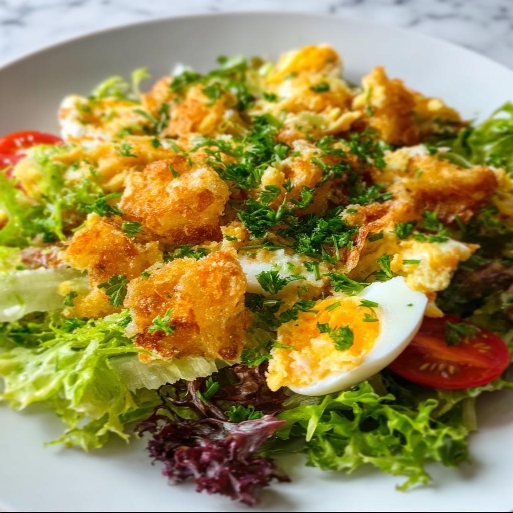 Delicious Crispy Egg Salad Recipe | Easy & Crunchy Egg Salad Ideas