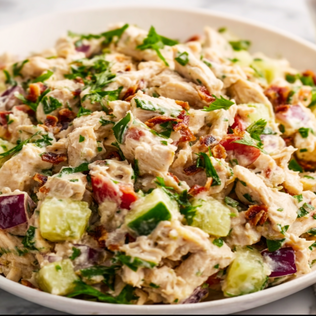 High Protein Chicken Salad Recipe - Easy & Healthy Meal Idea
